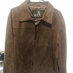 Emporio Armani suede jacket!